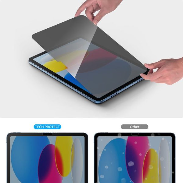 Konfidencialitātes stikls iPad 10.9'' 2022 / iPad 11'' 2025 Glass Spy+
