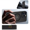 iPhone 16 Pro Max vāciņš ar MagMat Magsafe pogu vāciņiem - matēti melns