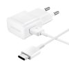 Samsung USB-A 15W sienas lādētājs ar USB-A - USB-C kabeli - balts