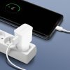 Samsung USB-A 15W sienas lādētājs ar USB-A - USB-C kabeli - balts