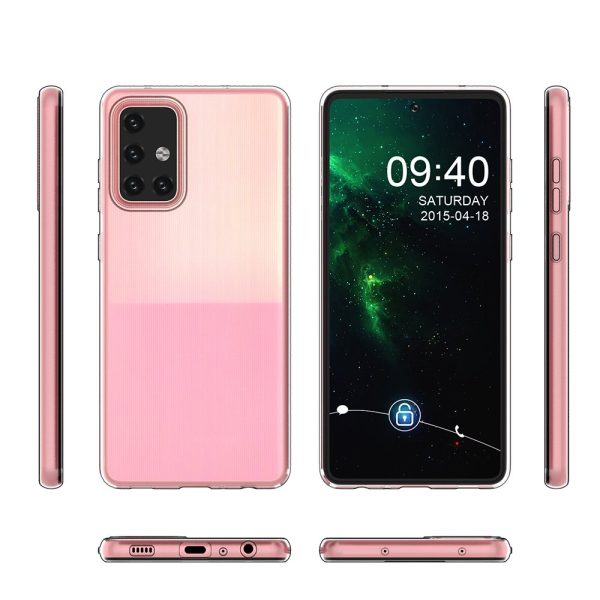Gēla maciņš Samsung Galaxy A72 4G Ultra Clear 0.5mm - caurspīdīgs
