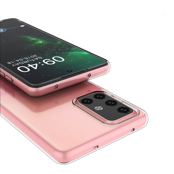 Gēla maciņš Samsung Galaxy A72 4G Ultra Clear 0.5mm - caurspīdīgs