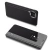 Samsung Galaxy A22 4G caurspīdīgs maciņš ar caurspīdīgu skārienjūtīgu ekrānu - melns