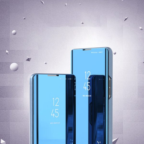 Samsung Galaxy A22 4G caurspīdīgs maciņš ar caurspīdīgu skārienjūtīgu ekrānu - melns