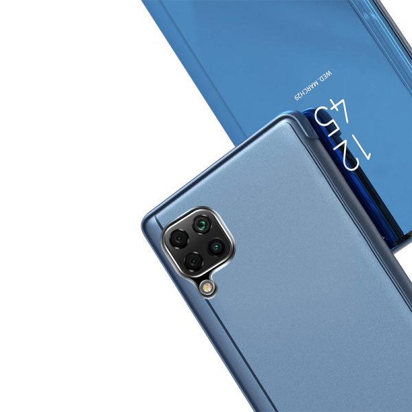 Samsung Galaxy A22 4G caurspīdīgs maciņš ar caurspīdīgu skārienjūtīgu ekrānu - melns