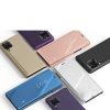 Samsung Galaxy A22 4G caurspīdīgs maciņš ar caurspīdīgu skārienjūtīgu ekrānu - melns