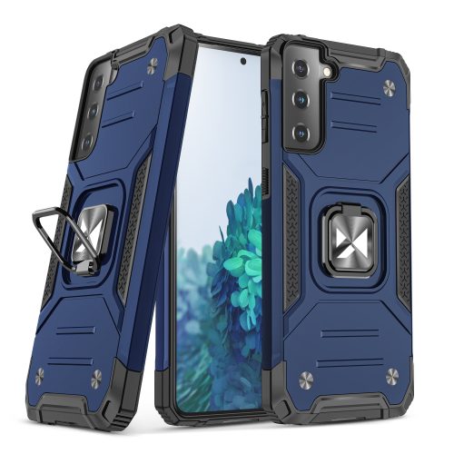 Ring Armor hibrīda maciņš ar magnētisku turētāju Samsung Galaxy S22+ - zils
