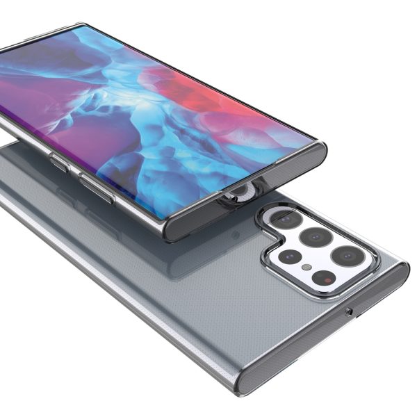 Īpaši caurspīdīgs gēla maciņš Samsung Galaxy S22, īpaši caurspīdīgs