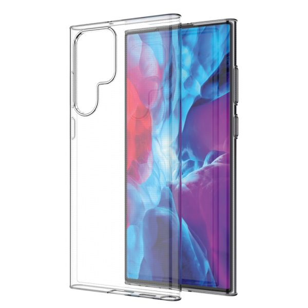 Īpaši caurspīdīgs gēla maciņš Samsung Galaxy S22, īpaši caurspīdīgs