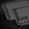 Elastīgs vāciņš Samsung Galaxy A73 Carbon korpusam - melns