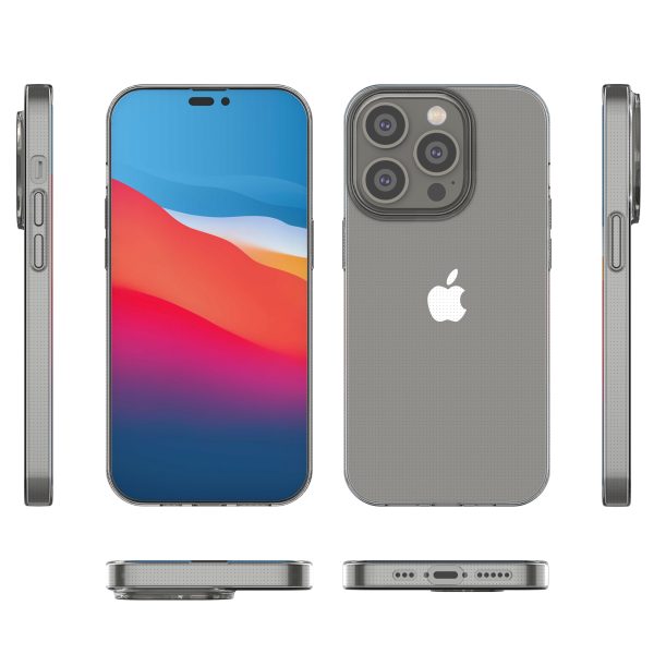 Gēla maciņš iPhone 14 Pro Ultra Clear 0.5mm - caurspīdīgs