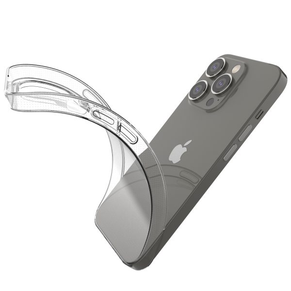 Gēla maciņš iPhone 14 Pro Ultra Clear 0.5mm - caurspīdīgs