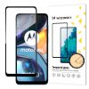 Rūdīts stikls Motorola Moto G22 pilnībā līmētam rūdītam stiklam