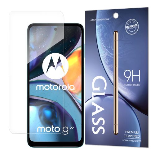 9H rūdīts stikls Motorola Moto G22 rūdītajam stiklam
