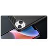 Elastīgs gēla aizmugurējais vāciņš iPhone 14 Plus Carbon korpusam - melns