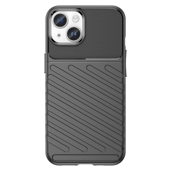 Bruņots iPhone 14 Plus Thunder Case vāciņš - melns