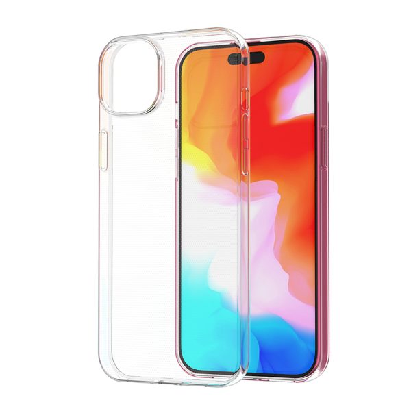 iPhone 15 Plus īpaši caurspīdīgs vāciņš — caurspīdīgs