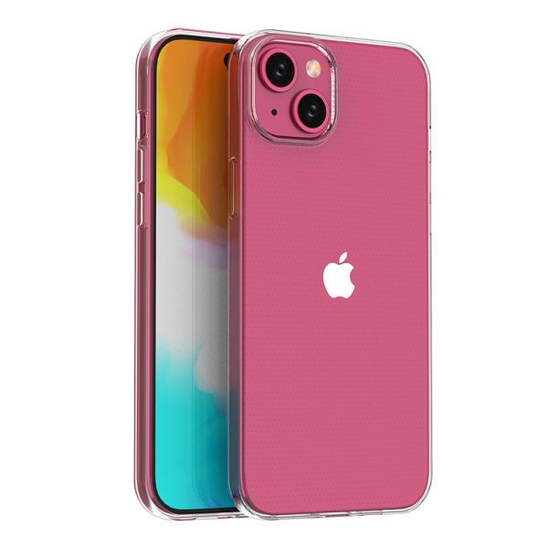 iPhone 15 Plus īpaši caurspīdīgs vāciņš — caurspīdīgs