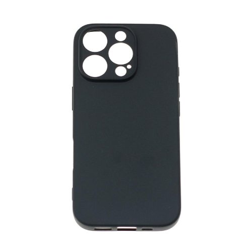 iPhone 16 Pro Max mīkstais vāciņš - melns