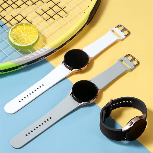 Samsung Galaxy Watch 4 / 5 / 5 Pro / 6 / 7 / FE IconBand siksniņa - melna
