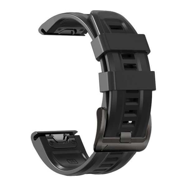 Garmin Fenix 5 / 6 / 6 Pro / 7 IconBand siksniņa - melna