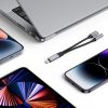 iPhone Lightning uz 3,5 mm mini ligzdu adaptera kabelis - iPhone Lightning - melns