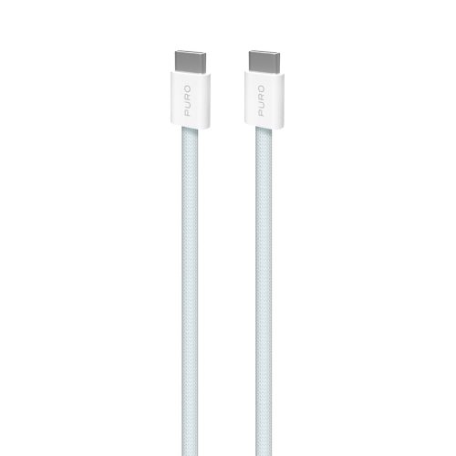 USB-C 60W 480mbps 1,5m kabelis - zils