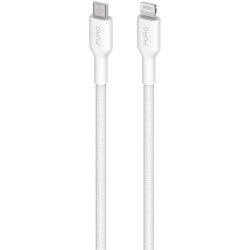 MFI USB-C - iPhone Lightning kabelis 1.2m - balts