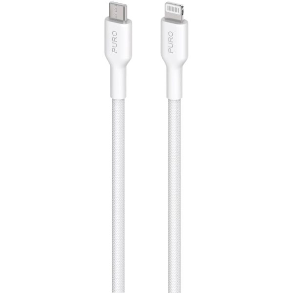 MFI USB-C - iPhone Lightning kabelis 1.2m - balts