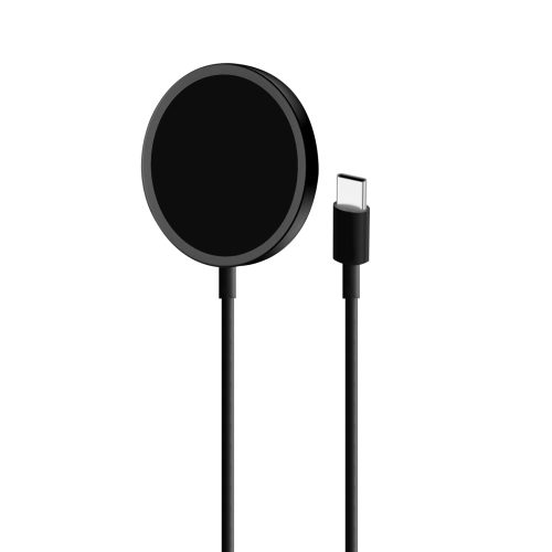 Magnētiskais bezvadu lādētājs ar MagSafe Magnetico 1m - melns