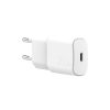 USB-C 20W PD sienas lādētājs - balts