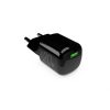 USB-C GaN 20W sienas lādētājs - melns