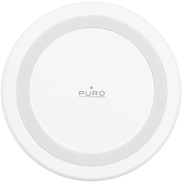 Bezvadu lādētājs Android iPhone viedtālruņiem 15W - balts