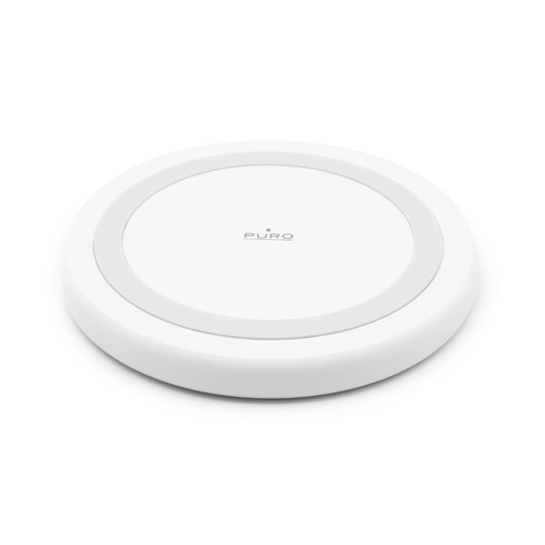 Bezvadu lādētājs Android iPhone viedtālruņiem 15W - balts