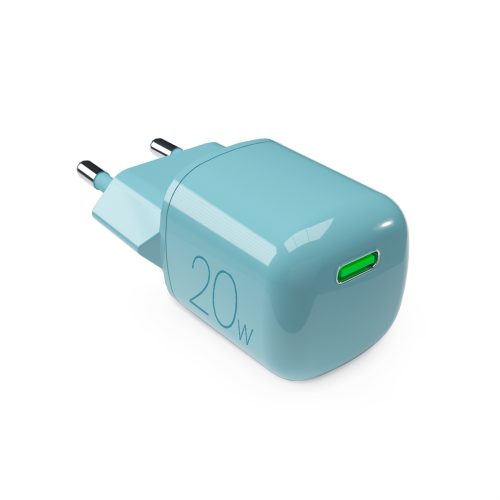 USB-C GaN 20W sienas lādētājs - zaļš