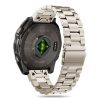 Aproce Garmin Fenix 5 / 6 / 6 PRO / 7 / 8 / E pulkstenim - titāna