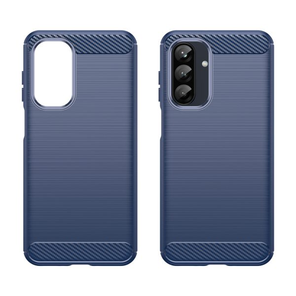 Silikona maciņš Samsung Galaxy A26 Carbon korpusam - zils