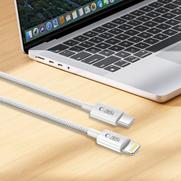1029413-5-kabel-przewod-usb-c-iphone-lightning-pd-27w-3a-100-tech-protect-hurtownia-dropshipping.jpg USB-C kabelis - iPhone Lightning PD 27W 3A 100 cm - pelēks