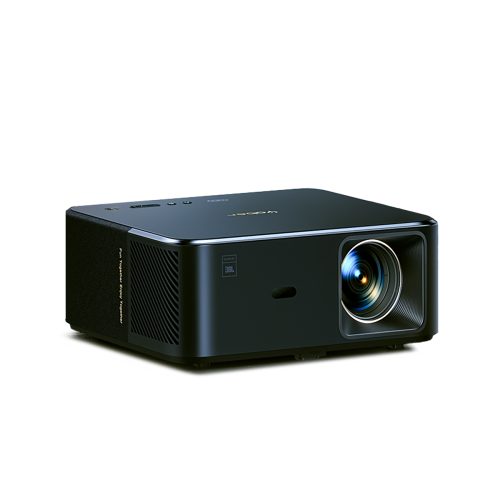 FullHD 1080p LCD multimediju projektors ar JBL WiFi BT K2s skaļruņiem - melns