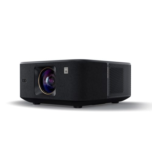 FullHD 1080p LCD multimediju projektors ar JBL WiFi BT K3 skaļruņiem - melns