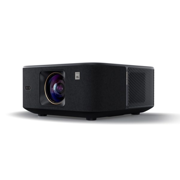 FullHD 1080p LCD multimediju projektors ar JBL skaļruņiem un WiFi BT zemfrekvences skaļruni K3 Pro - melns