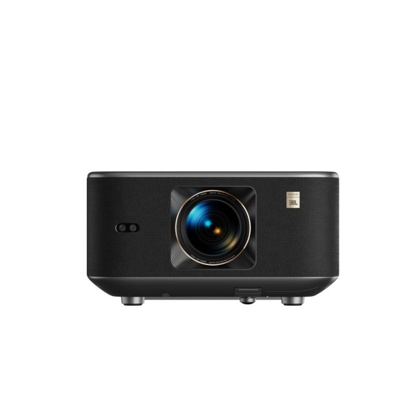 FullHD 1080p LCD multimediju projektors ar JBL skaļruņiem un WiFi BT zemfrekvences skaļruni K3 Pro - melns