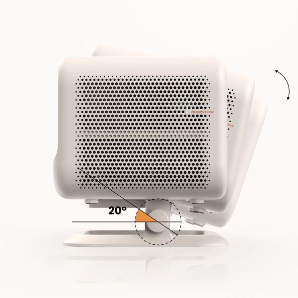 FullHD 1080p LCD multimediju projektors ar JBL WiFi L2 Plus skaļruņiem - bēšs