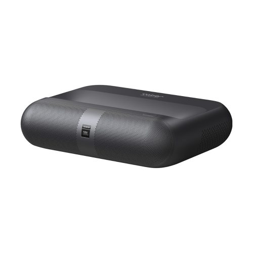 RGB FullHD 1080p lāzera multimediju projektors ar JBL WiFi BT K300s skaļruņiem - melns