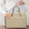 15-16 collu putuplasta klēpjdatora pārnēsāšanas soma - bēša