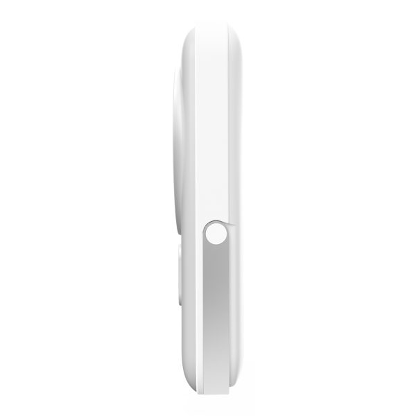 10000mAh USB-C MagSafe bezvadu pārnēsājamais akumulators ar statīvu - balts