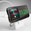 10000mAh USB-C MagSafe bezvadu pārnēsājamais akumulators ar statīvu - balts
