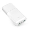 Powerbank 20000mAh USB-A USB-C PD AFC 22.5W - balts