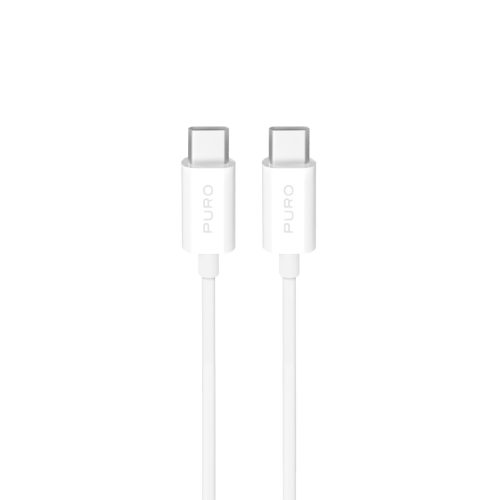 1029454-1-kabel-przewod-usb-c-tpe-25w-3m-bialy-puro-hurtownia-dropshipping.jpg USB-C TPE 25W 3m kabelis - balts
