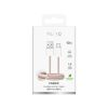 Fabrik 10W 1,5 m pīts USB-A - USB-C kabelis - bēšs